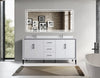 Eifanf 72"x22"x35" Over The Toilet Bathroom Storage Cabinet for Bathroom Eifanf4-72DWHT