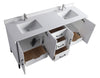 Eifanf 72"x22"x35" Over The Toilet Bathroom Storage Cabinet for Bathroom Eifanf4-72DWHT