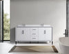 Eifanf 72"x22"x35" Over The Toilet Bathroom Storage Cabinet for Bathroom Eifanf4-72DWHT