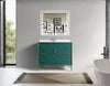 Eifanf 42"x22"x35" Bathroom Floor Cabinet, Bathroom Storage Cabinet Eifanf4-42GRN