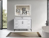 Eifanf  48"x22"x35" Over The Toilet Bathroom Storage Cabinet for Bathroom Eifanf4-48WHT
