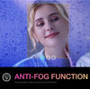 Eifanf W20 x H28" Square LED bathroom mirror with lights RGB Color Changing Silver L001AC7050RGB