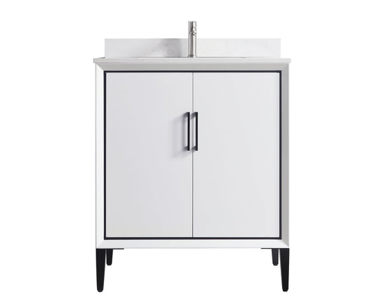 Eifanf 30"x22"x35" Bathroom Wall Cabinet Over Toilet Storage with Large Space Eifanf4-30WHT