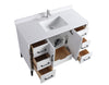 Eifanf  48"x22"x35" Over The Toilet Bathroom Storage Cabinet for Bathroom Eifanf4-48WHT