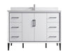 Eifanf  48"x22"x35" Over The Toilet Bathroom Storage Cabinet for Bathroom Eifanf4-48WHT