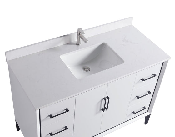 Eifanf  48"x22"x35" Over The Toilet Bathroom Storage Cabinet for Bathroom Eifanf4-48WHT