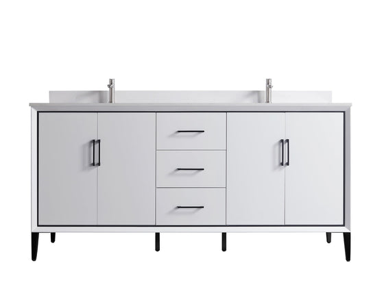 Eifanf 72"x22"x35" Over The Toilet Bathroom Storage Cabinet for Bathroom Eifanf4-72DWHT