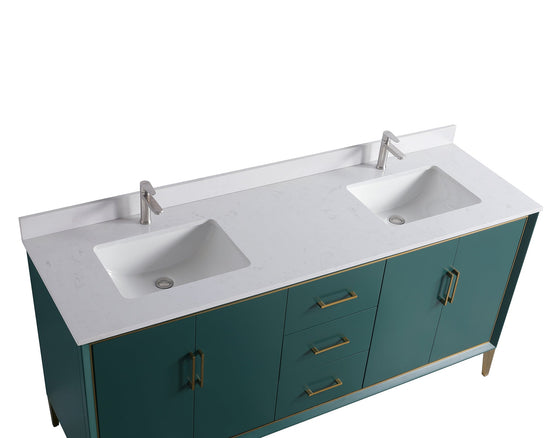 Eifanf 72"x22"x35" Bathroom Wall Cabinet Over Toilet Eifanf4-72DGRN