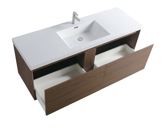 Eifanf 59 1/4"x19 3/4"x21 3/4" Bathroom Storage Cabinet Eifanf6-60S