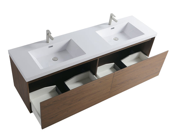 Eifanf 70 3/4"x19 3/4"x21 3/4" Wall Cabinet Over Toilet for Bathroom Eifanf6-72D