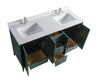 Eifanf 60"x22"x35" Bathroom Floor Cabinet, Bathroom Storage Cabinet Eifanf4-60DGRN