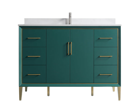 Eifanf 48"x22"x35" Bathroom Wall Cabinet Over Toilet Storage with Large Space Eifanf4-48GRN