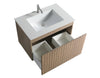 Eifanf 30"x19 3/4"x20" Tall Storage Cabinet with Doors Floor Cabinet for Bathroom Eifanf5-30